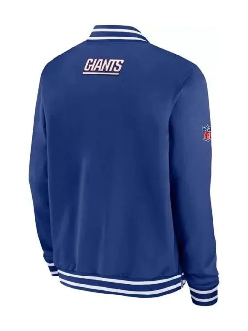 New York Giants Full-Zip Blue Jacket