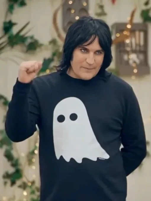 Noel Fielding Halloween Ghost Jumper