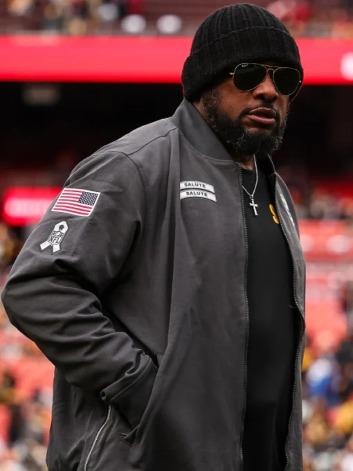 Pittsburgh Steelers 2024 Salute To Service Bomber Jacket