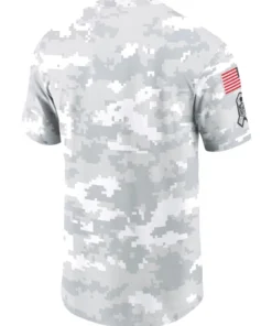 San Francisco 49ers 2024 Salute To Service Camo Performance T-Shirt