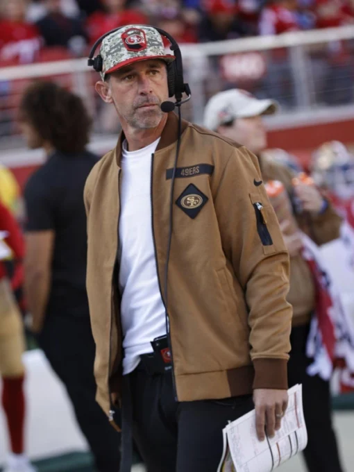 San Francisco 49ers Salute To Service Brown Jacket