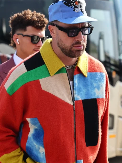 Travis Kelce Multi Color Jacket