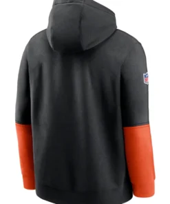 Black Sideline Cincinnati Bengals 2024 Hoodie