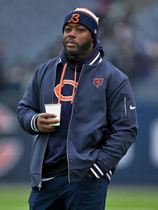 Chicago Bears Sideline Coach Bomber Jacket