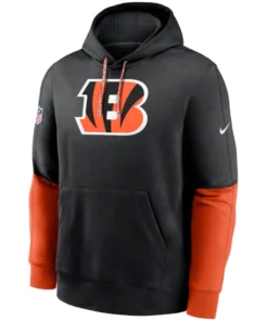 Cincinnati Bengals Sideline 2024 Club Black Hoodie