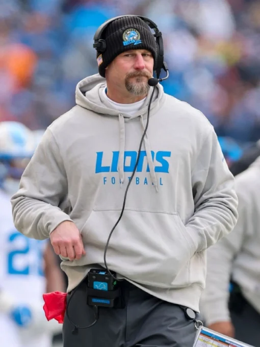 Dan Campbell Lions Football Hoodie