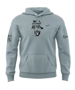 Las Vegas Raiders Be A Change Maker Grey Hoodie