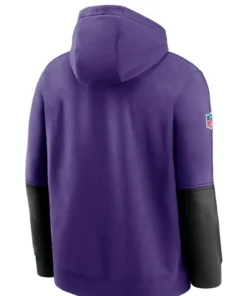 Minnesota Vikings Sideline 2024 Purple Hoodie