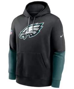 Philadelphia Eagles Sideline 2024 Black Hoodie