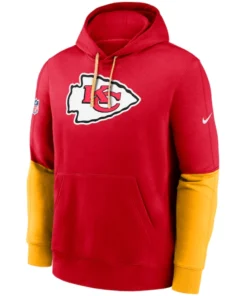 Sideline Kansas City Chiefs 2024 Red Pullover Hoodie