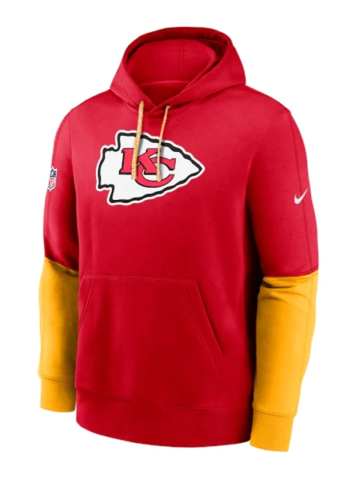 Sideline Kansas City Chiefs 2024 Red Pullover Hoodie