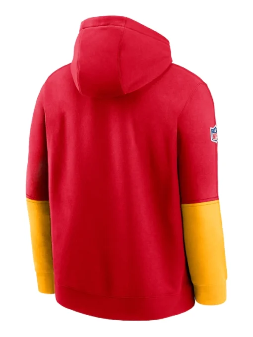 Sideline Kansas City Chiefs Red 2024 Pullover Hoodie