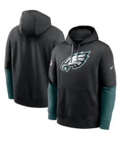 Sideline Philadelphia Eagles 2024 Black Hoodie