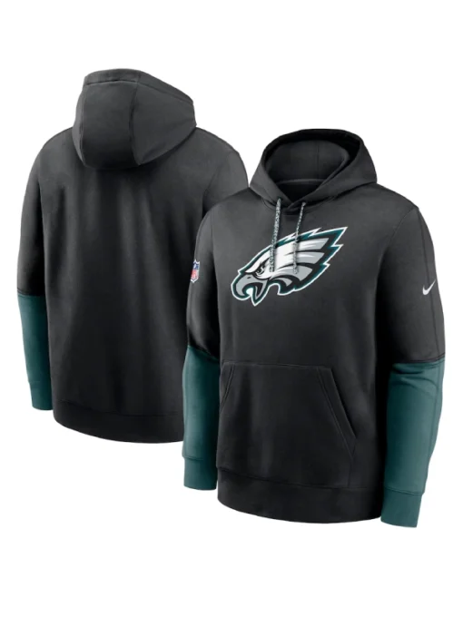 Sideline Philadelphia Eagles 2024 Black Hoodie