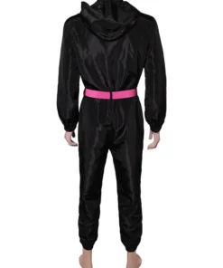 Squid Game Guard Black Jumpsuit