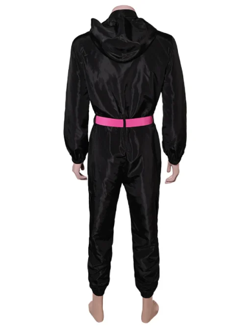 Squid Game Guard Black Jumpsuit