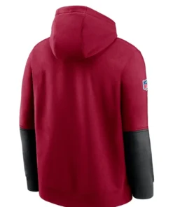 Washington Commanders Red Sideline 2024 Hoodie