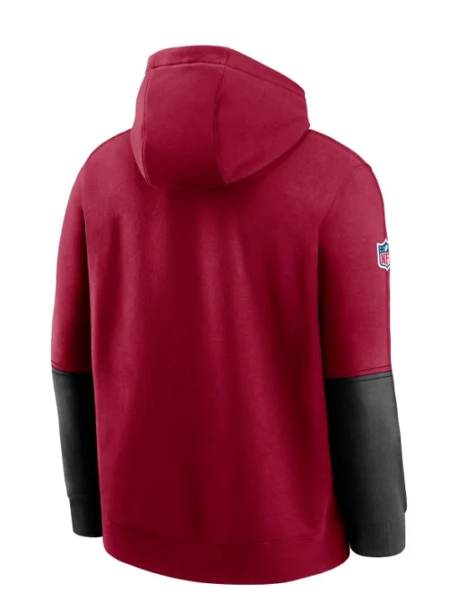 Washington Commanders Red Sideline 2024 Hoodie