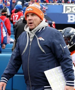 Denver Broncos Sideline Coach Bomber Jacket