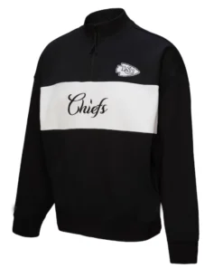 Kansas City Chiefs Quarter-Zip Black Jacket