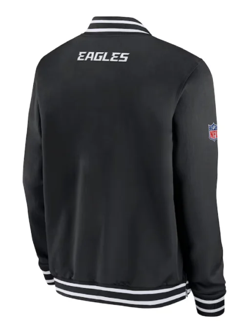 Philadelphia Eagles Sideline Coach Black Jacket