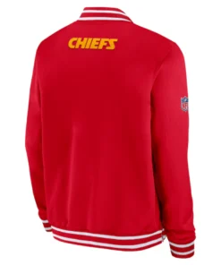 Sideline Coach Chiefs Red Bomber Jacket