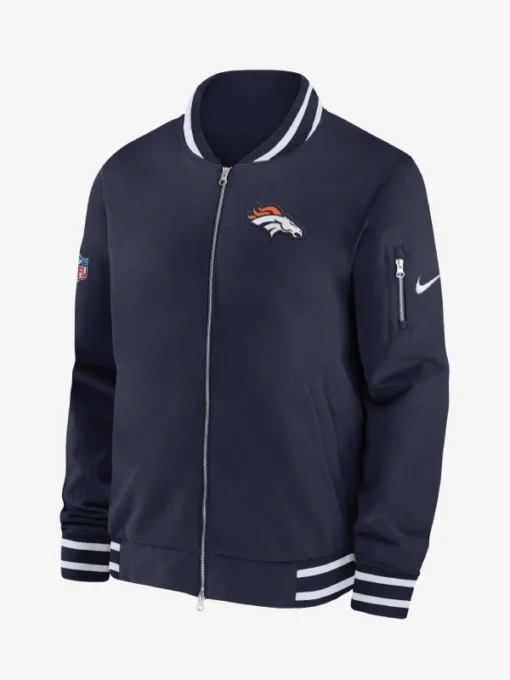 Sideline Coach Denver Broncos Bomber Jacket