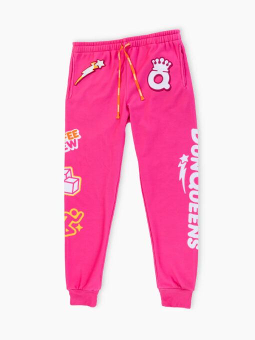 DunQueens Pink Joggers