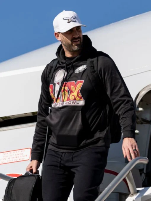 Nick Sirianni Super Bowl LIX Team Arrivals Hoodie