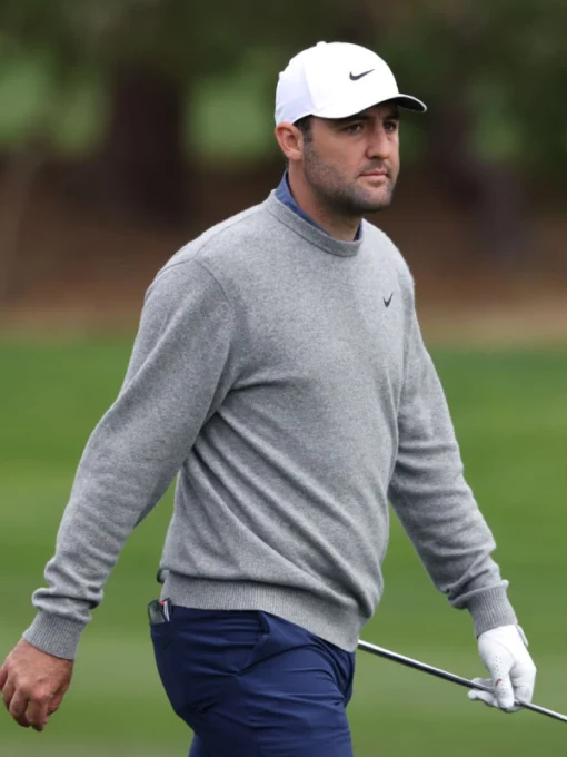 Scottie Scheffler AT&T Pebble Beach Pro-Am 2025 Grey Sweatshirt