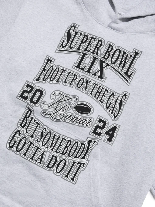 Super Bowl LIX Foot Up On The Gas Pullover Hoodie