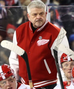 Detroit Red Wings 2025 Stadium Series Red And White Jacket